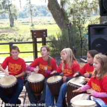 Drum Magic girls drumming 10-09