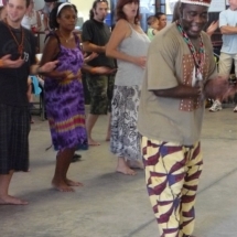 Kasa Panzu teaches African Dance 10-10