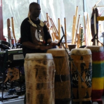 Thobos Lubamba on drums 10-10